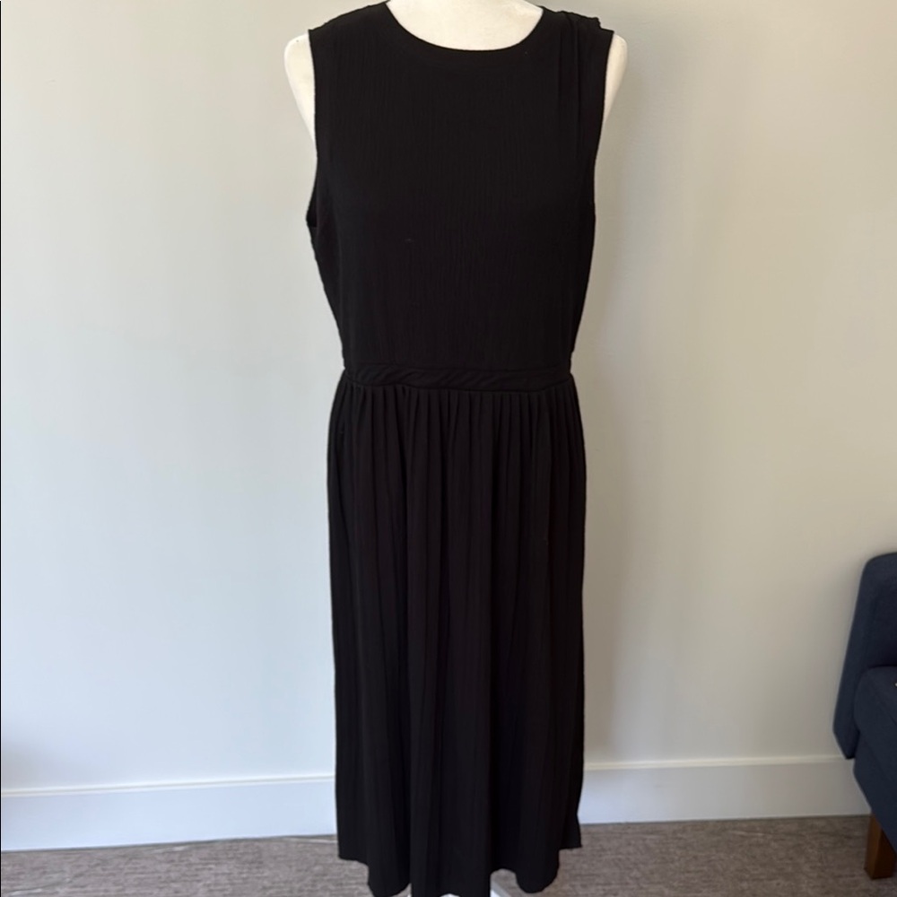 ASOS Black Midi Dress